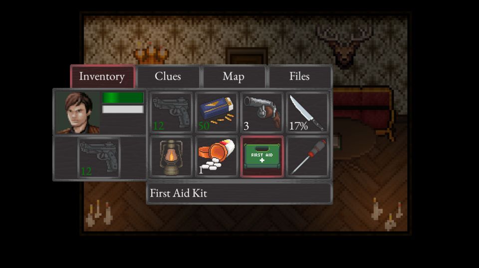 A mansion interior from the first game